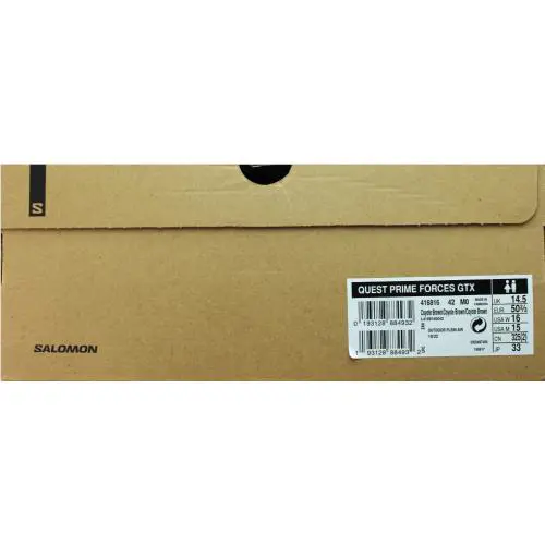 Salomon shoes - SALOMON Quest Prime Forces GTX - Coyote Brown (UPC: 193128884932) 9