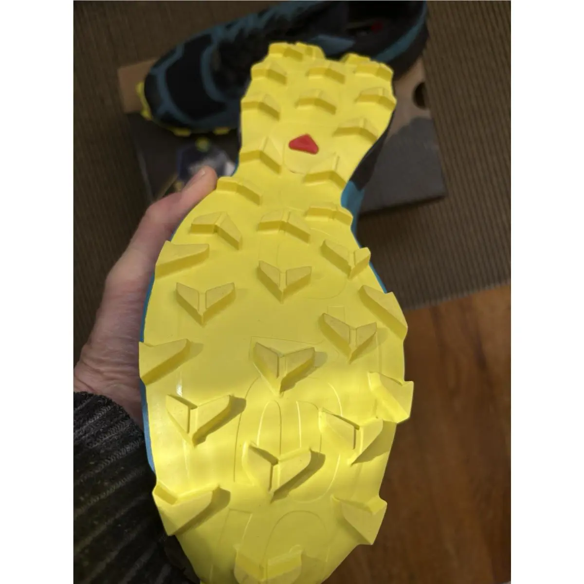 Salomon shoes - Salomon Speedcross - Speedcross - 414620 - Blue, Manufacturer: Crystal Teal, Barrier Reef, Golden Oak 5