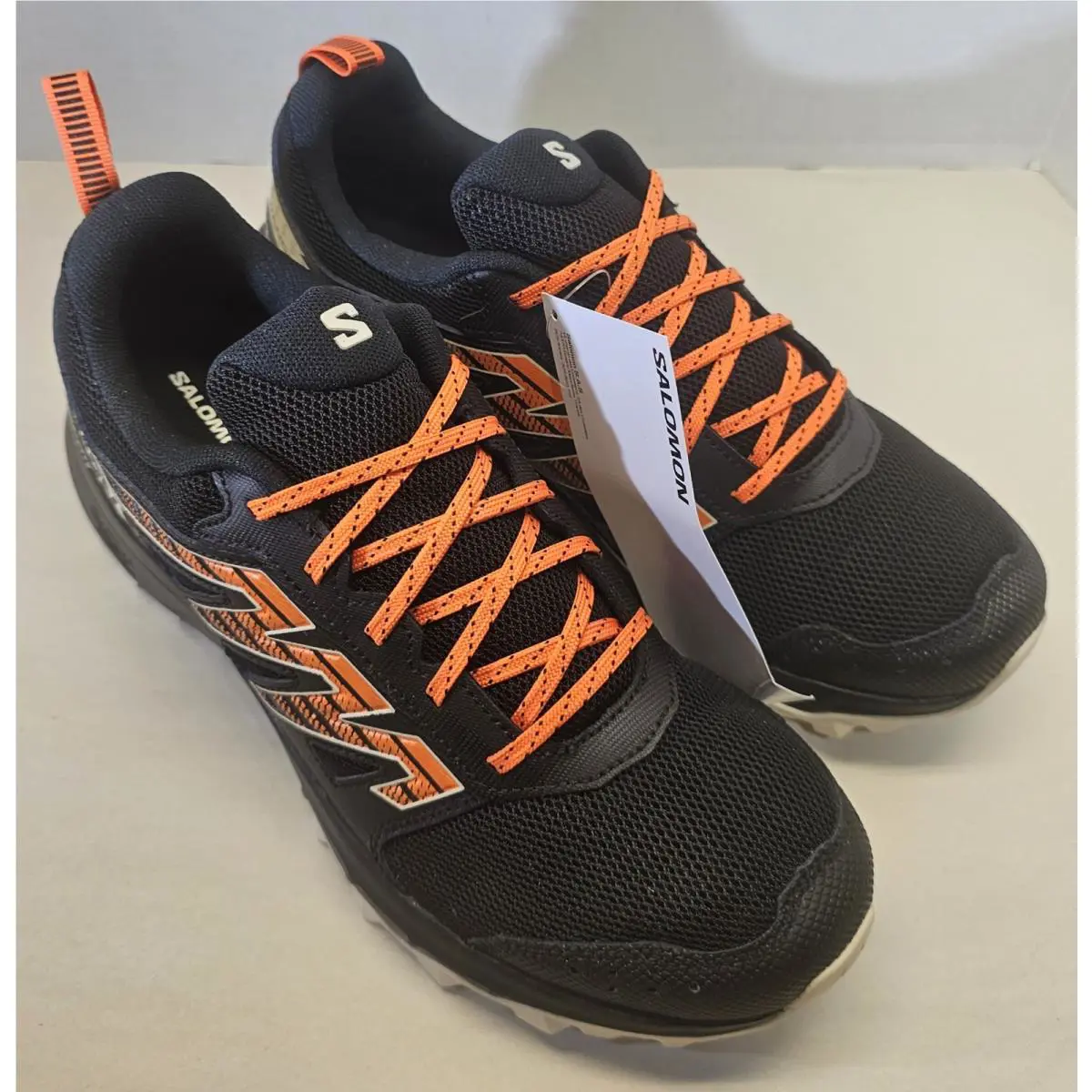 Salomon shoes - Wander - Wander - 471626 - Black/Rainy Day/Scarlet Ibis 6