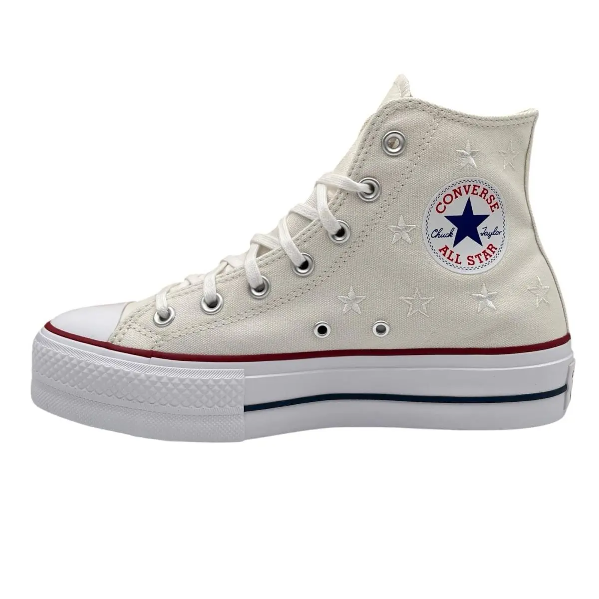 Converse shoes - Chuck Taylor All Star Lift - A15538C - White (UPC: 194435645926) 5
