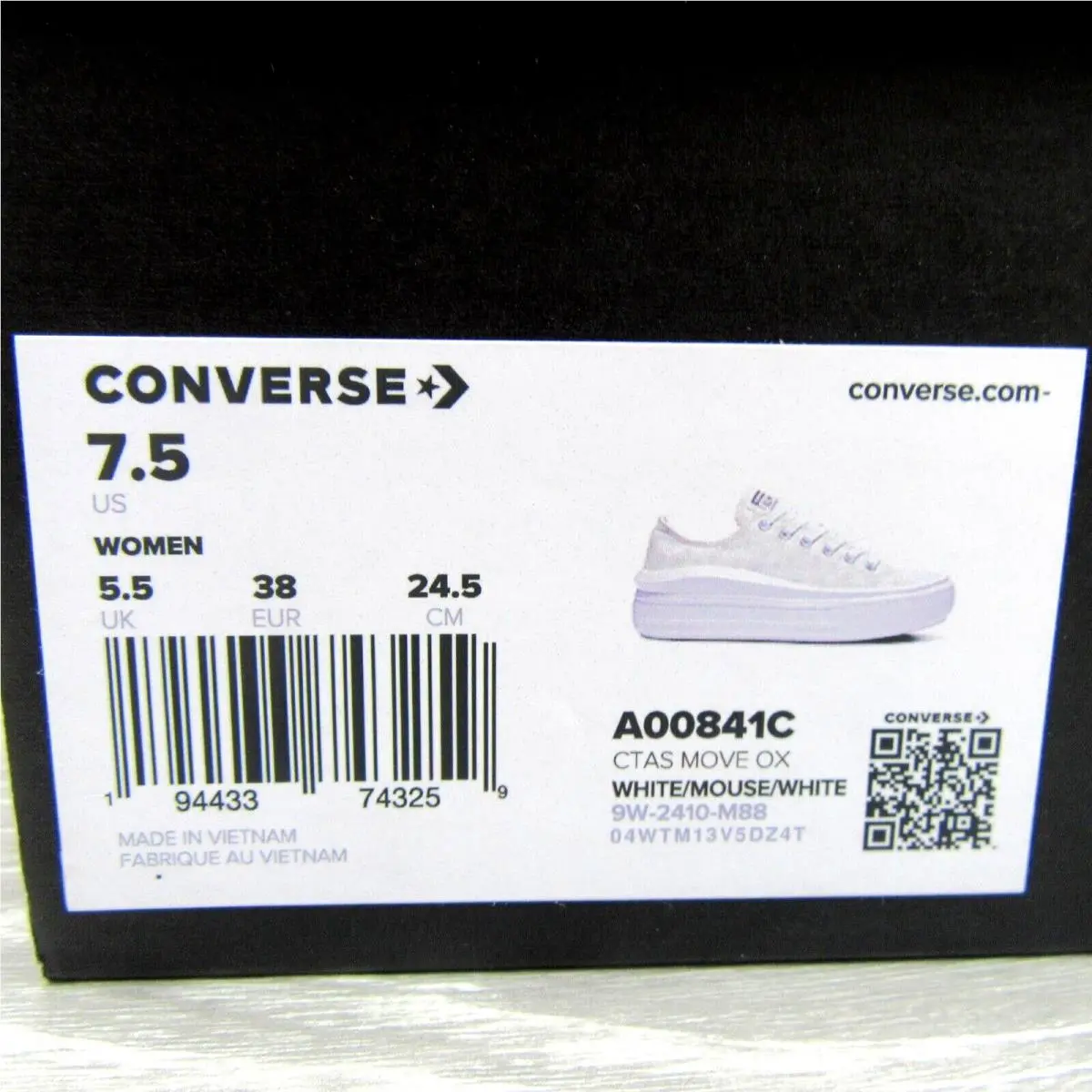 Converse shoes - Converse Chuck Taylor All Star OX - A00841C - White (UPC: 194433743259) 13