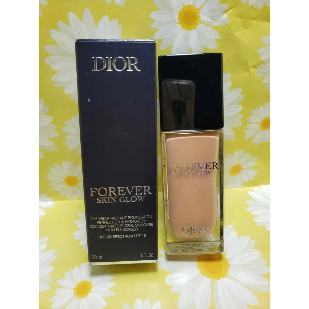 Dior Forever Skin Glow 24H Foundation 3WP Warm Olive Glow 1 Oz 03/26