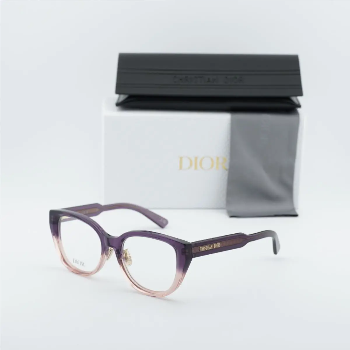 prismeo B1F 6200 Purple to Pink Gradient 52mm Eyeglasses by Dior