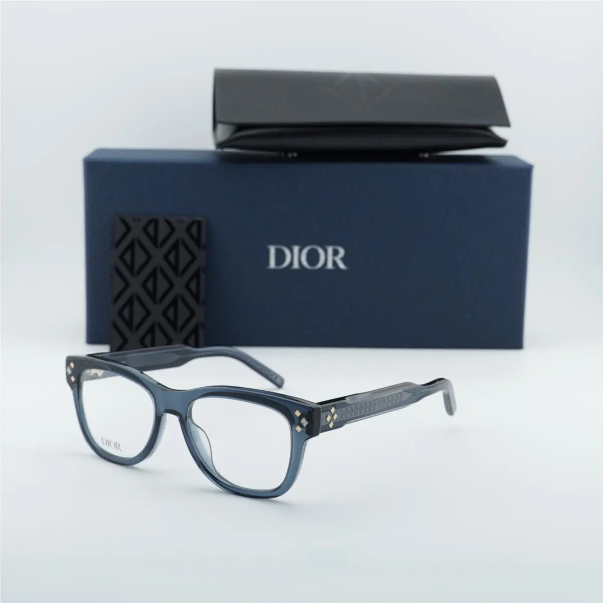 CD Diamondo S1I 3000 Shiny Blue 54mm Eyeglasses by Dior