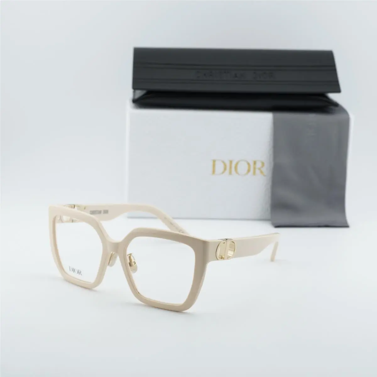 Dior 30MONTAIGNEO S1F 9500 Ivory 55mm Eyeglasses