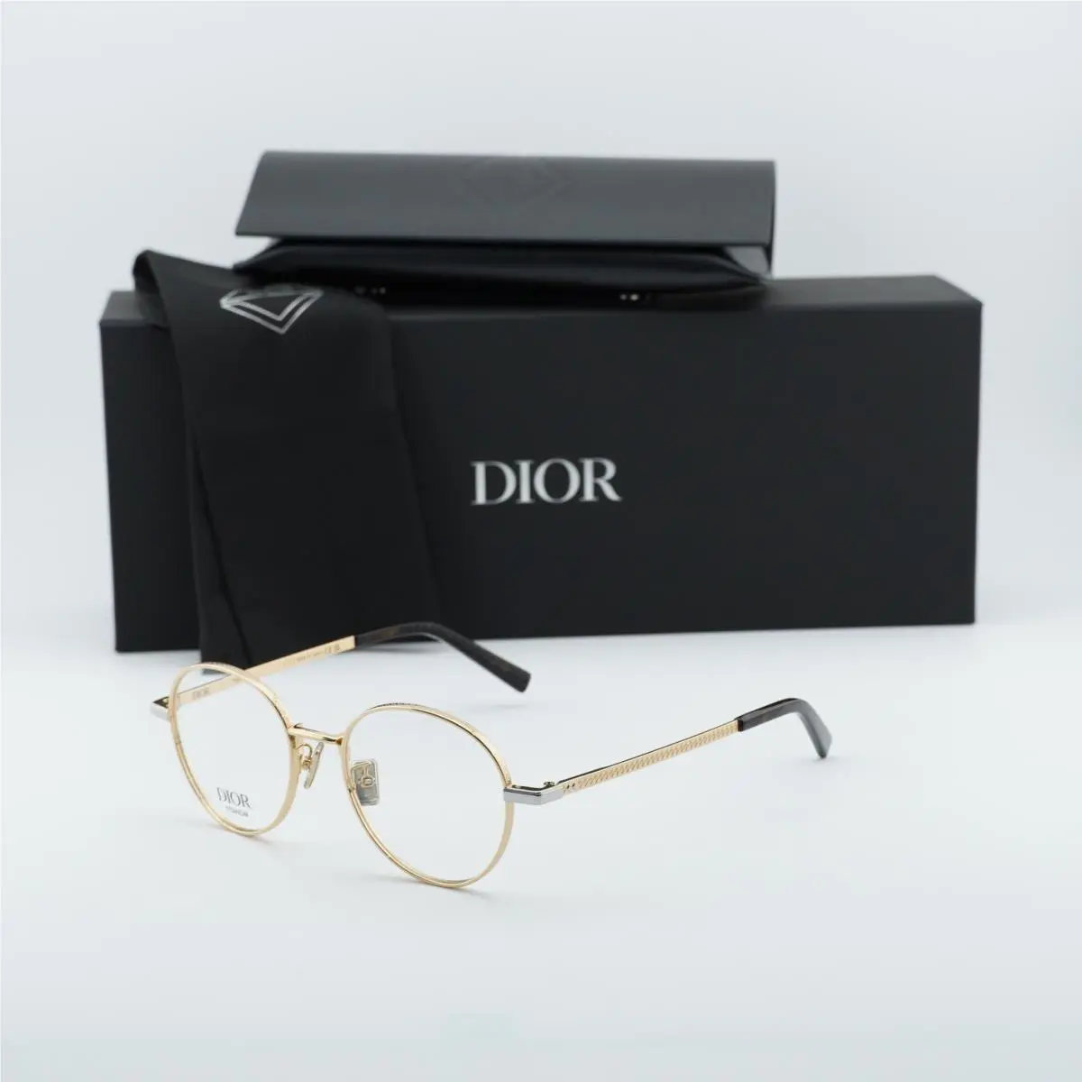 CD Diamondo R3U B300 Gold 50mm Eyeglasses by Dior