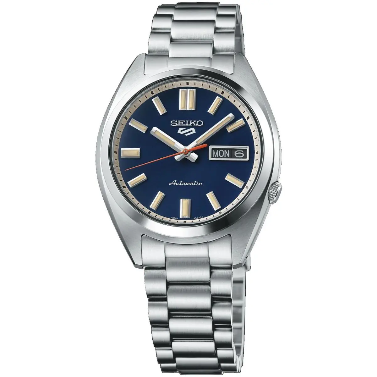 Seiko 5 Sports SRPK87K1 Blue Sunray Dial Snxs Series Automatic 37mm 4R36 Watch