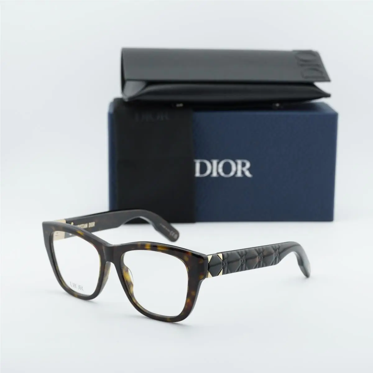 Dior Lady 95.22O S1I 2000 Havana 53mm Eyeglasses