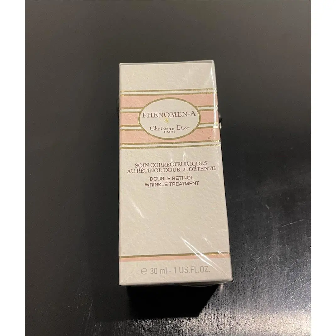 Vintage Christian Dior Phenomen-a Double Retinol Wrinkle Treatment 1 oz 30 ml