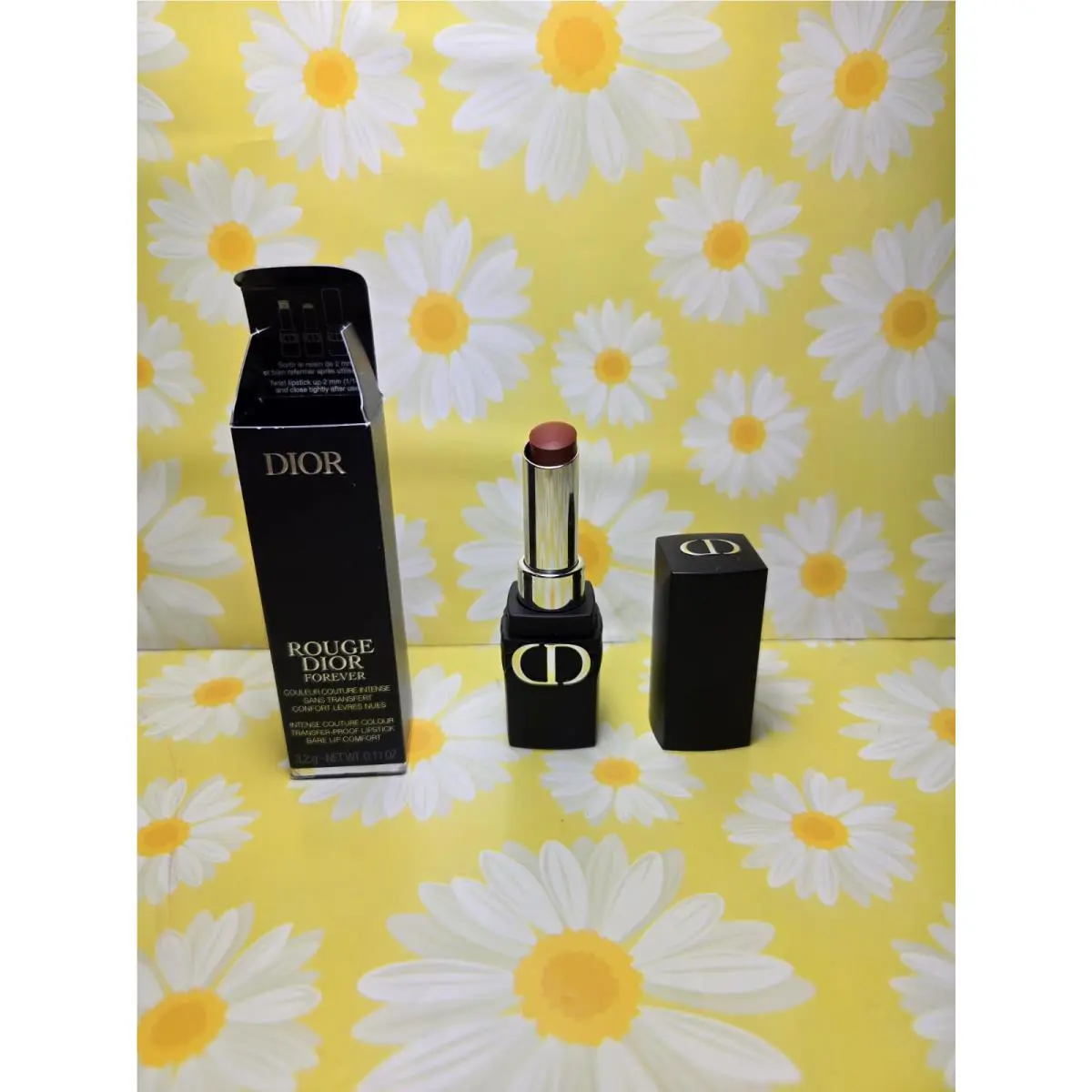 Rouge Dior Forever Lipstick Transfer Proof Full Size 416 Forever Wild