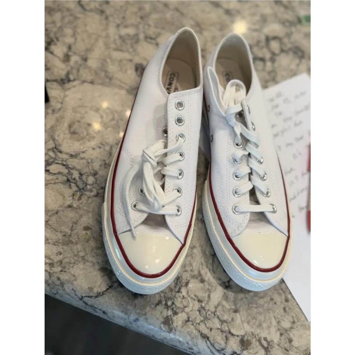 Converse shoes - White 1