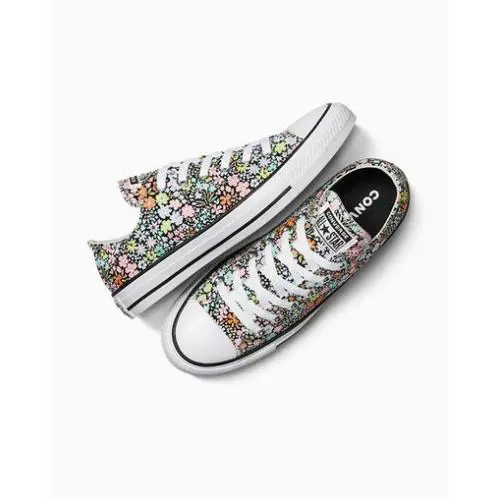 Converse shoes - Flowers - Flowers - Blue 2