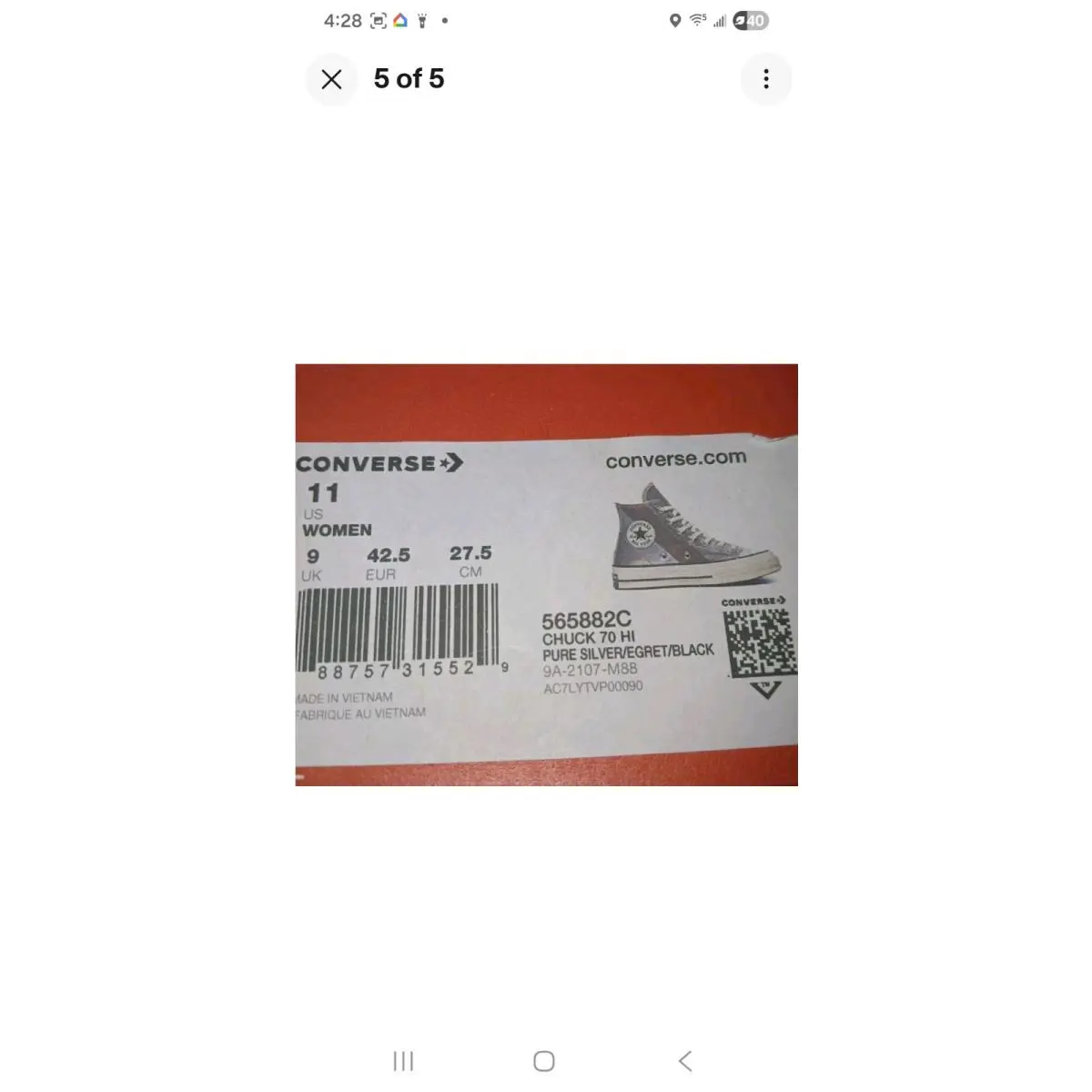 Converse shoes - Converse Chuck 70 - Chuck - 565882C - Brown 3