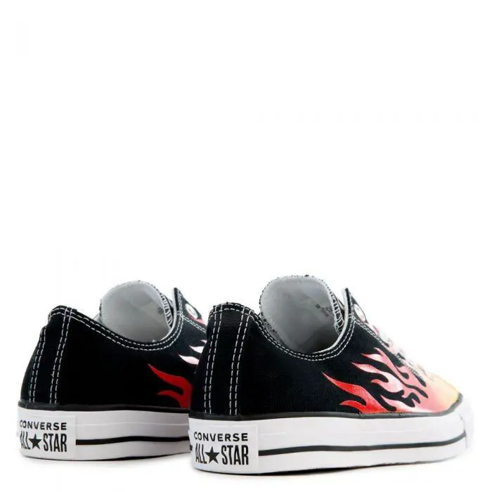 Converse shoes - Converse All Star - All Star - Black Fire Flame -U35- 166259F 6