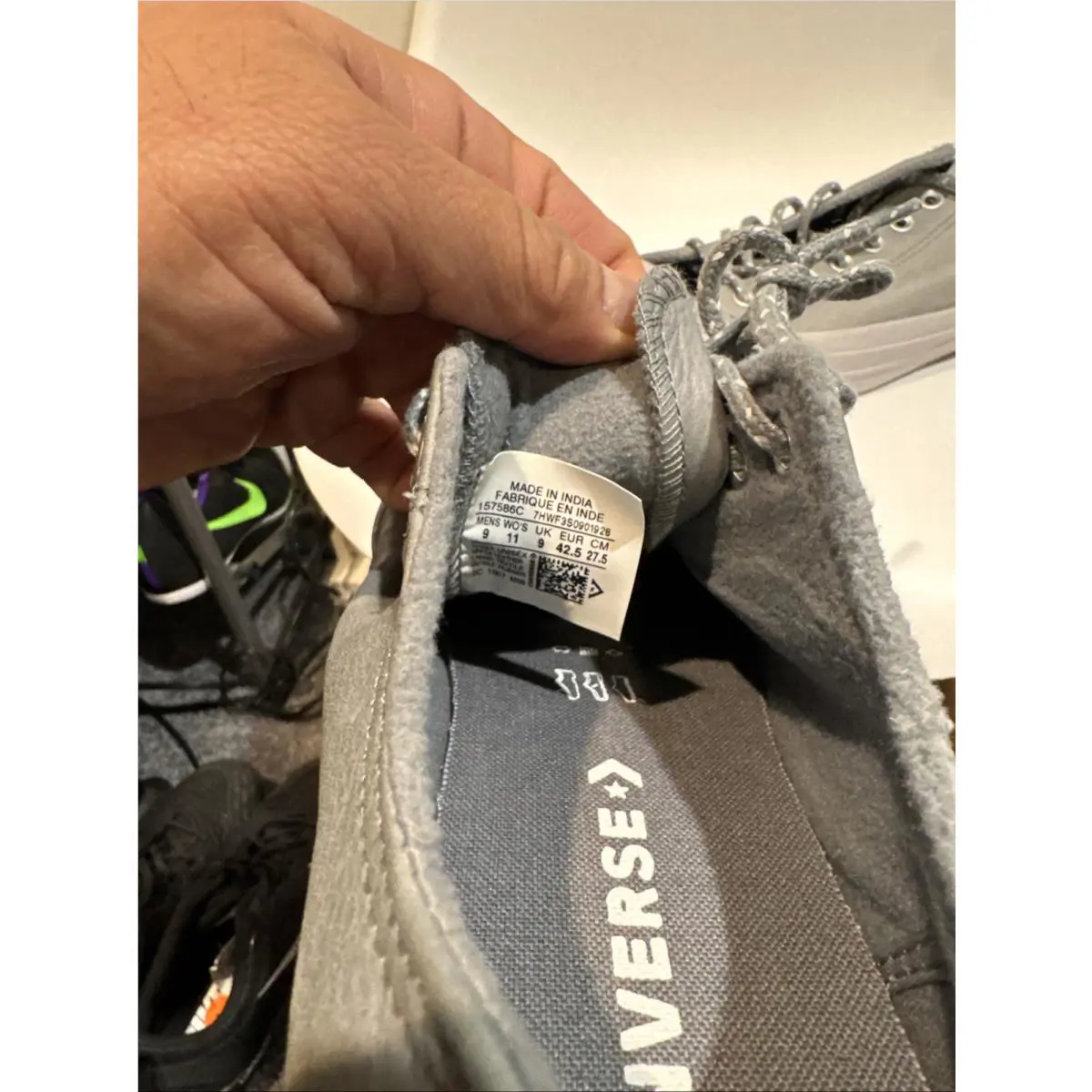Converse shoes - Gray 2