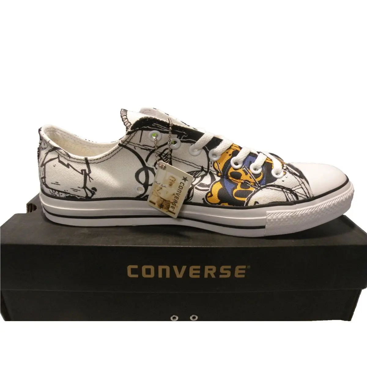 Converse shoes - Converse All Star OX Low - WHITE/BLUE/GREEN/BLACK - A00144F 0