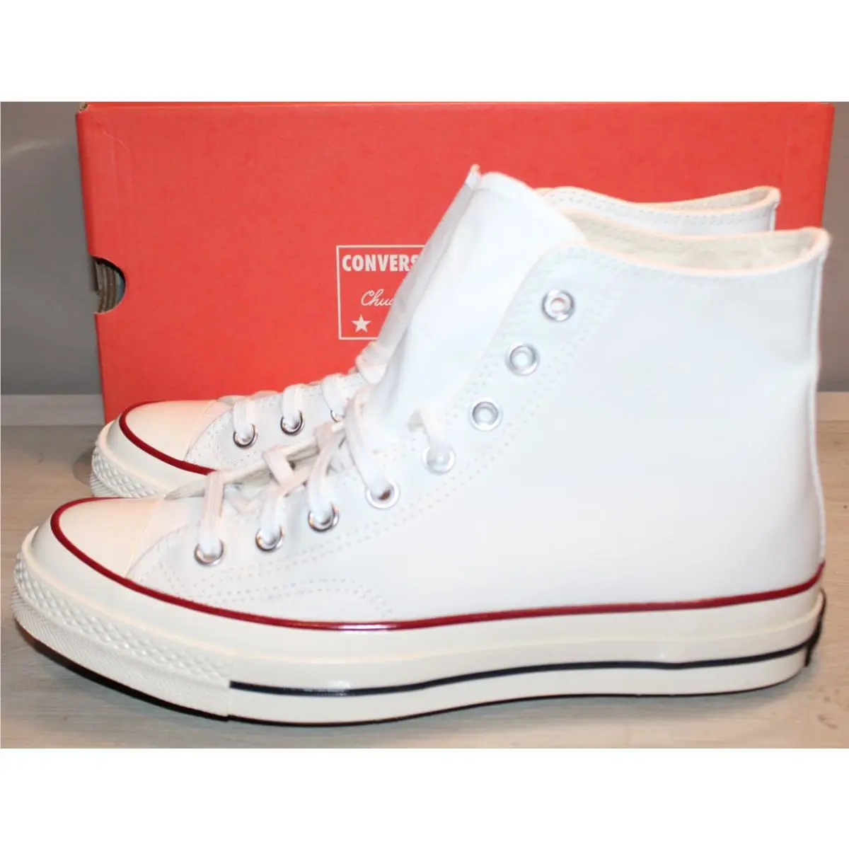 Converse shoes - Converse Chuck 70 High - Chuck High - White 5