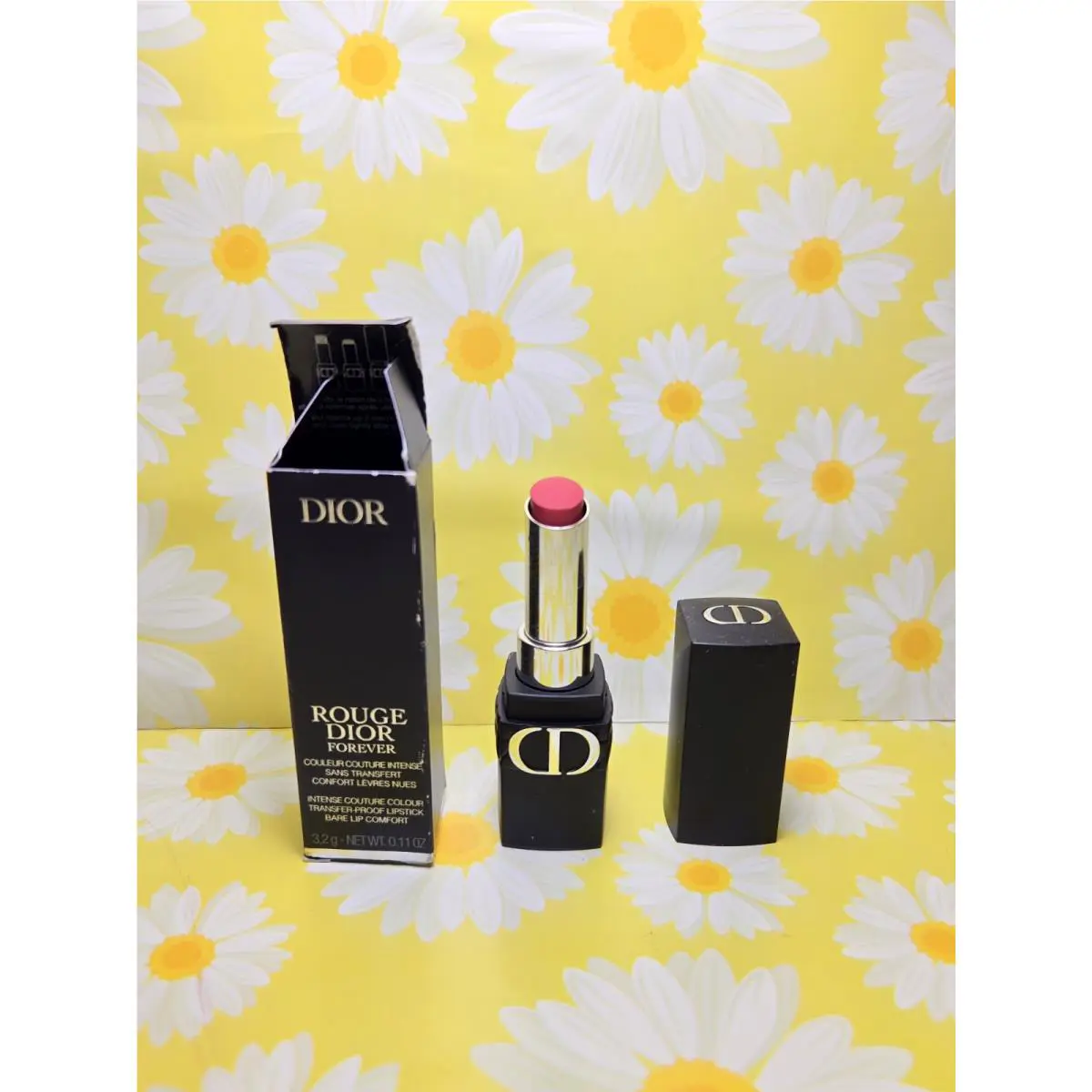 Rouge Dior Forever Lipstick Transfer Proof Full Size 458 Forever Paris