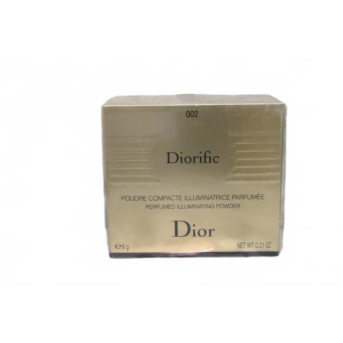 Christian  ific Perfumed Illuminating Powder 002 Perle D`or 0.21 Oz. Box by Dior