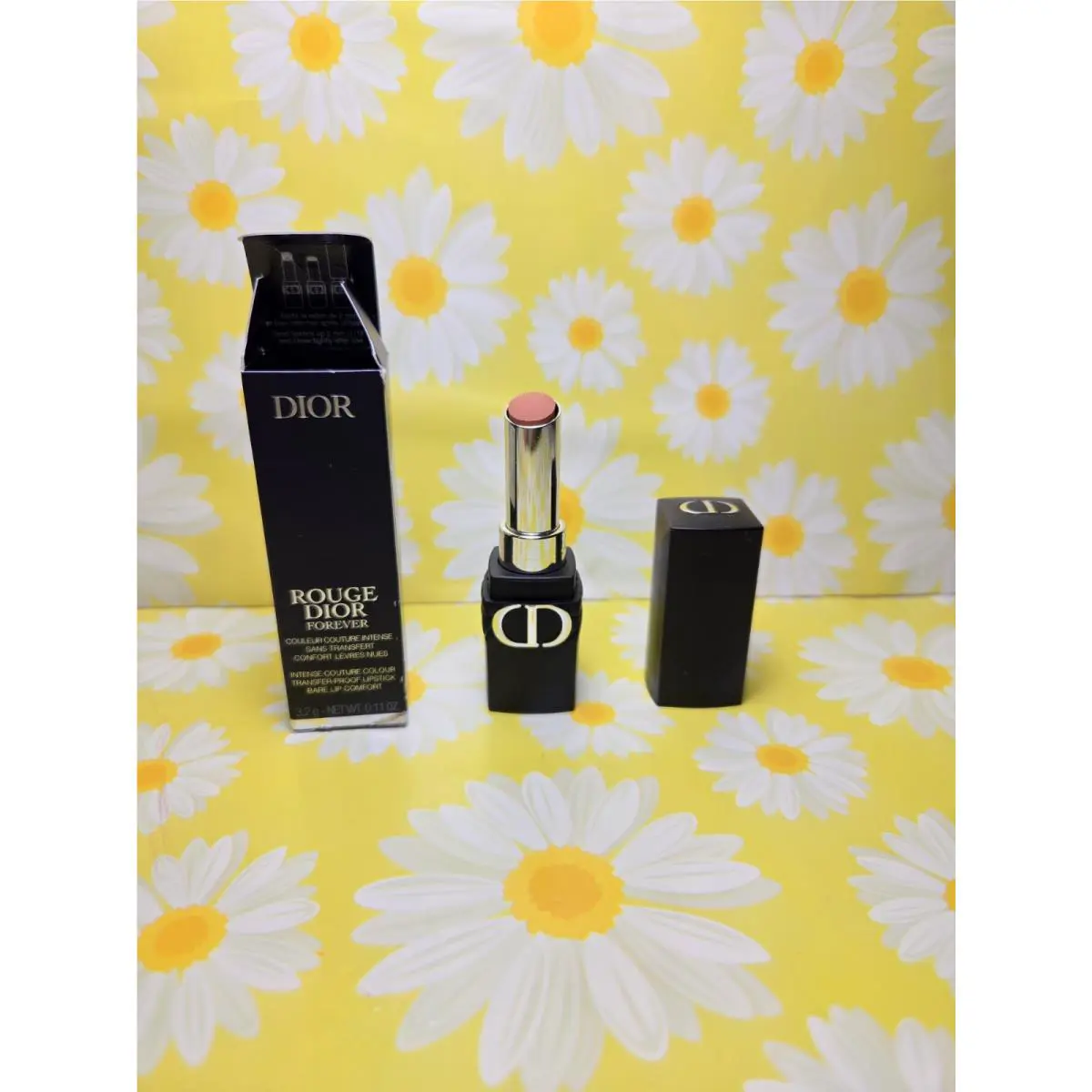 Rouge Dior Forever Lipstick Transfer Proof Full Size 210 Forever Naturelle