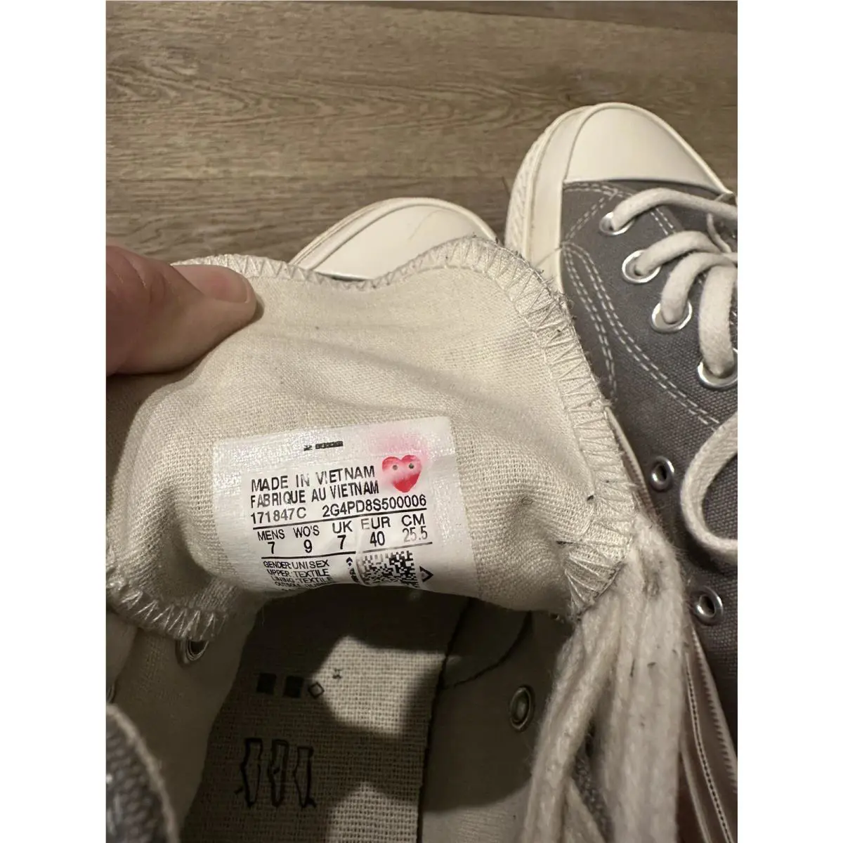 Converse shoes - Gray 1