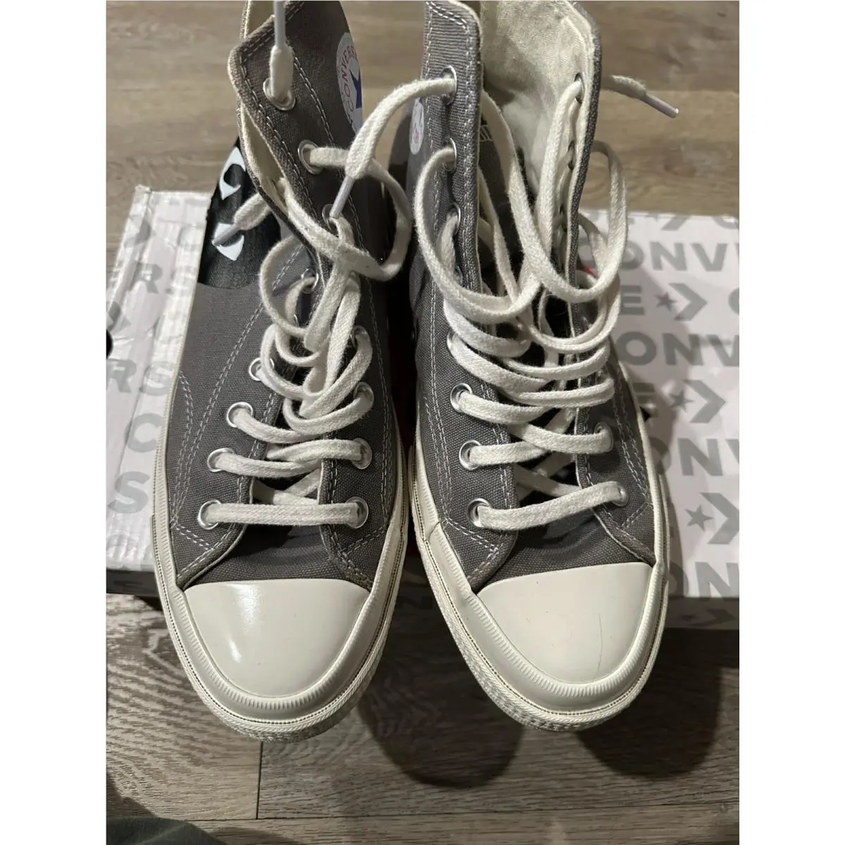 Converse shoes - Gray 2