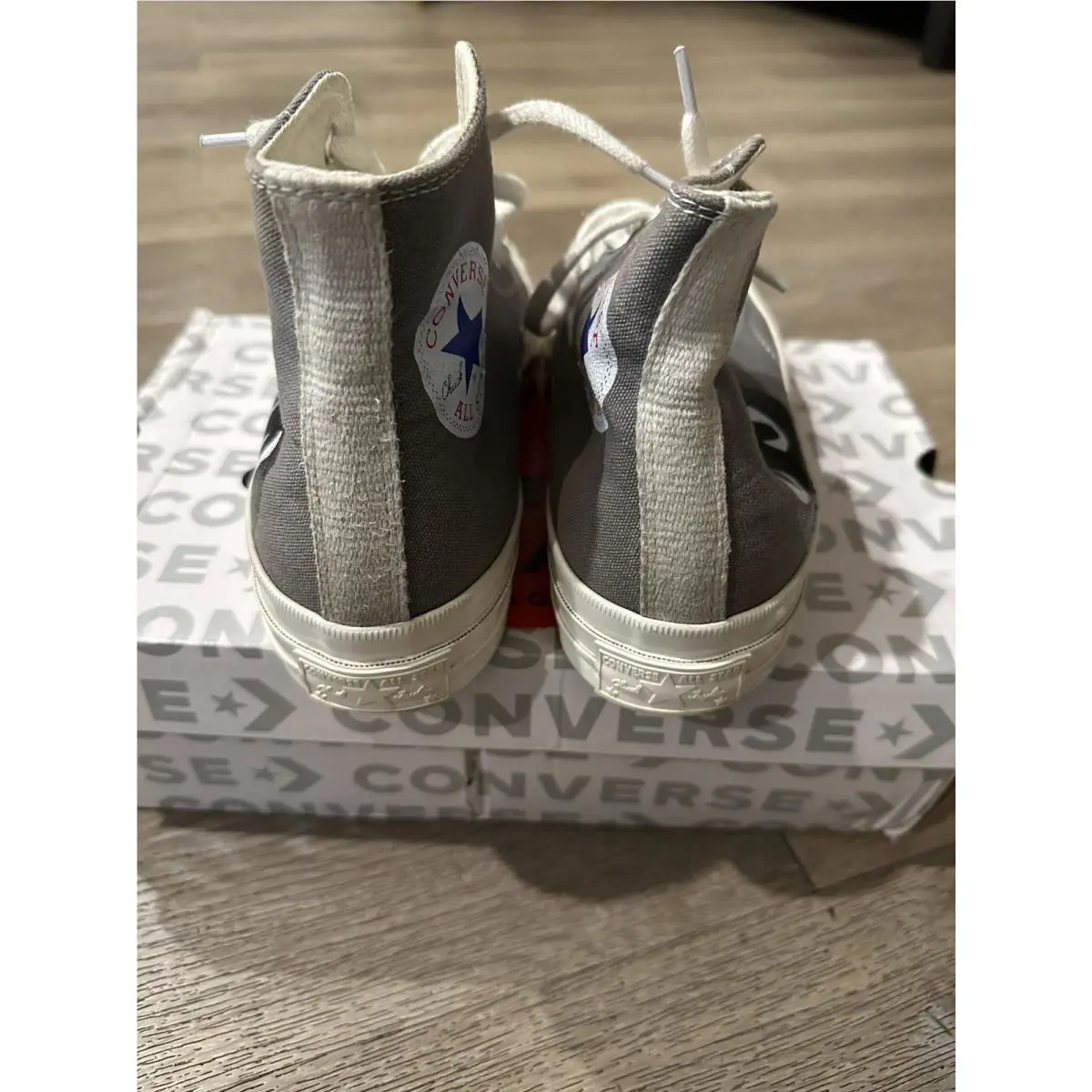 Converse shoes - Gray 4