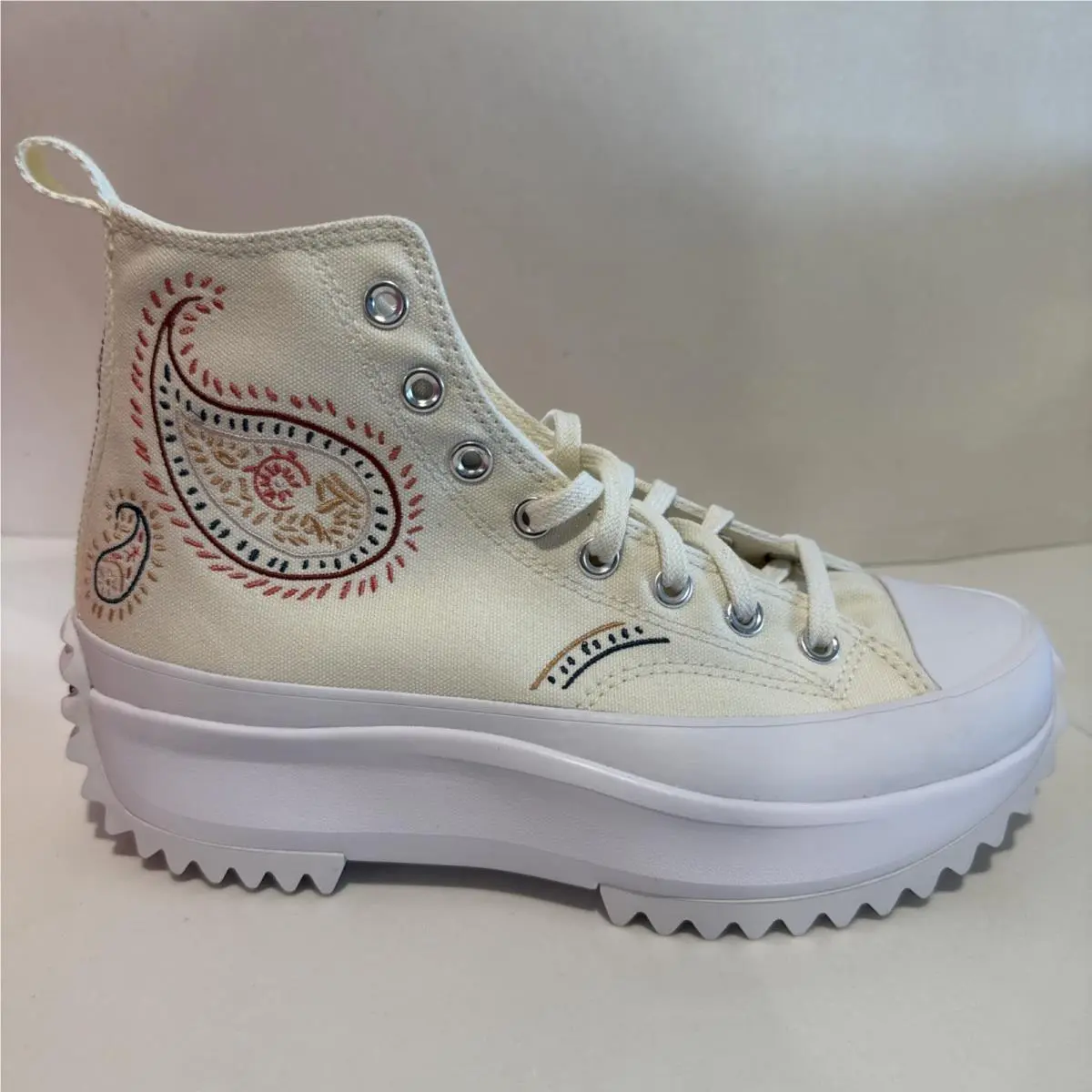 Converse Run Star Hike Hi Heart Canvas Egret Ritual Hike Hi A09223c 9.5 Women’s
