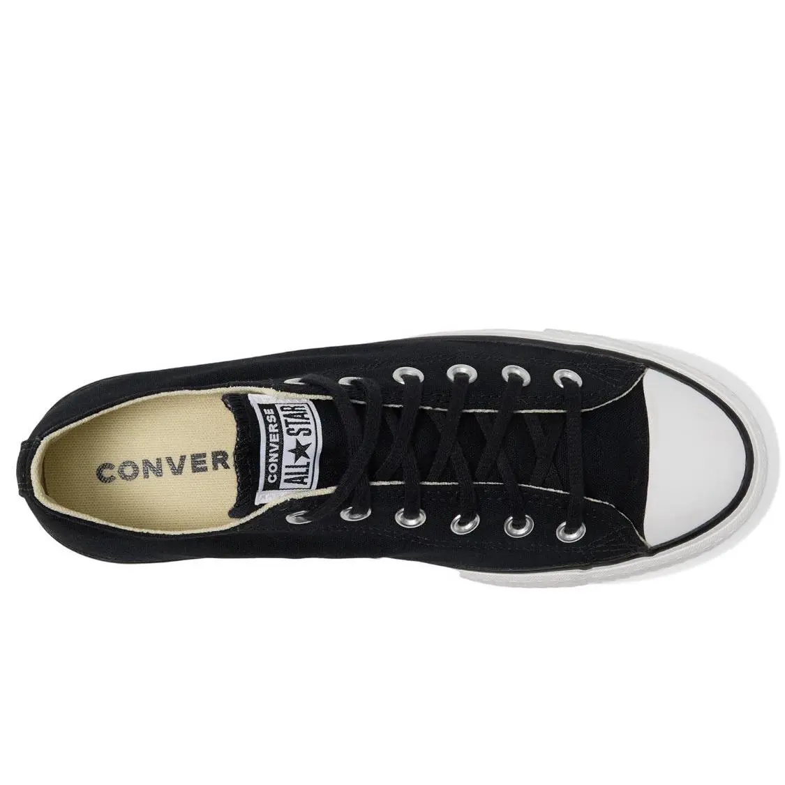 Converse shoes - Converse Chuck Taylor All Star Platform Low Top - Black/White/White 0