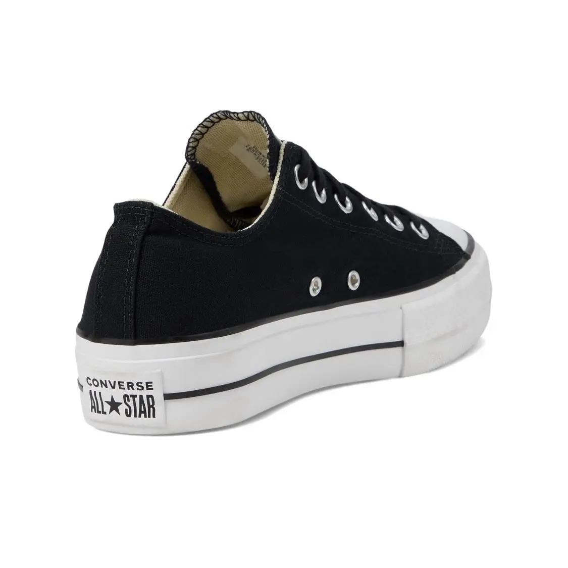 Converse shoes - Converse Chuck Taylor All Star Platform Low Top - Black/White/White 3