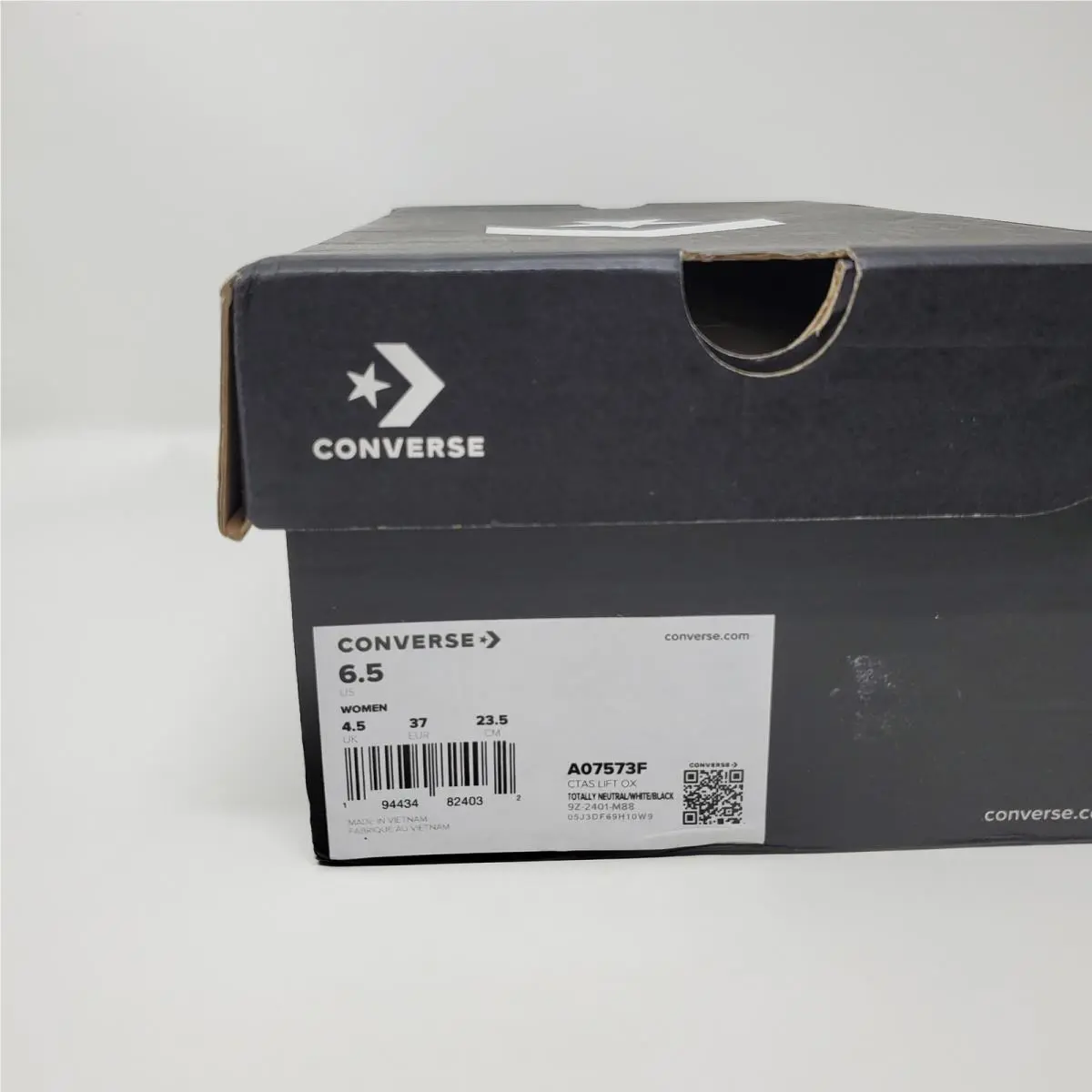 Converse shoes - Converse CTAS Lift Ox - CTAS Lift - A07573F - Gray 8