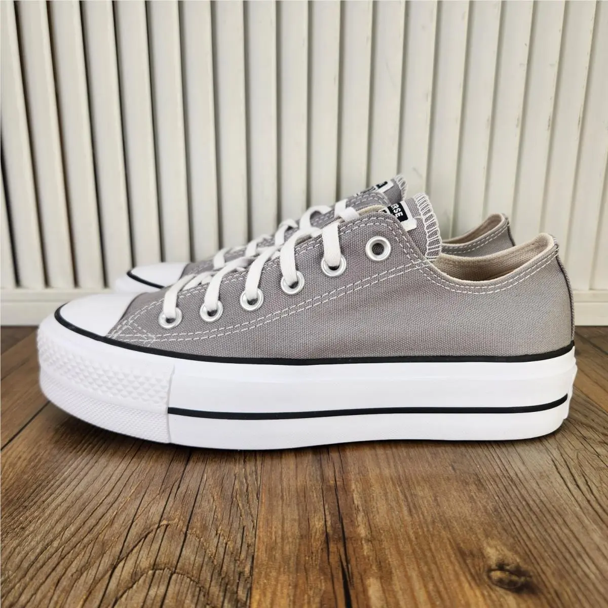 Converse shoes - Converse Chuck Taylor All Star Lift OX - A07573F - Gray 2