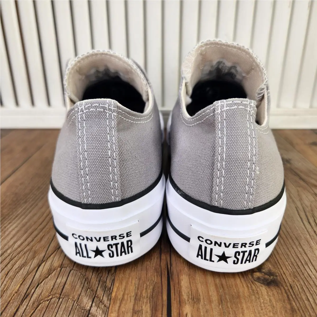 Converse shoes - Converse Chuck Taylor All Star Lift OX - A07573F - Gray 3