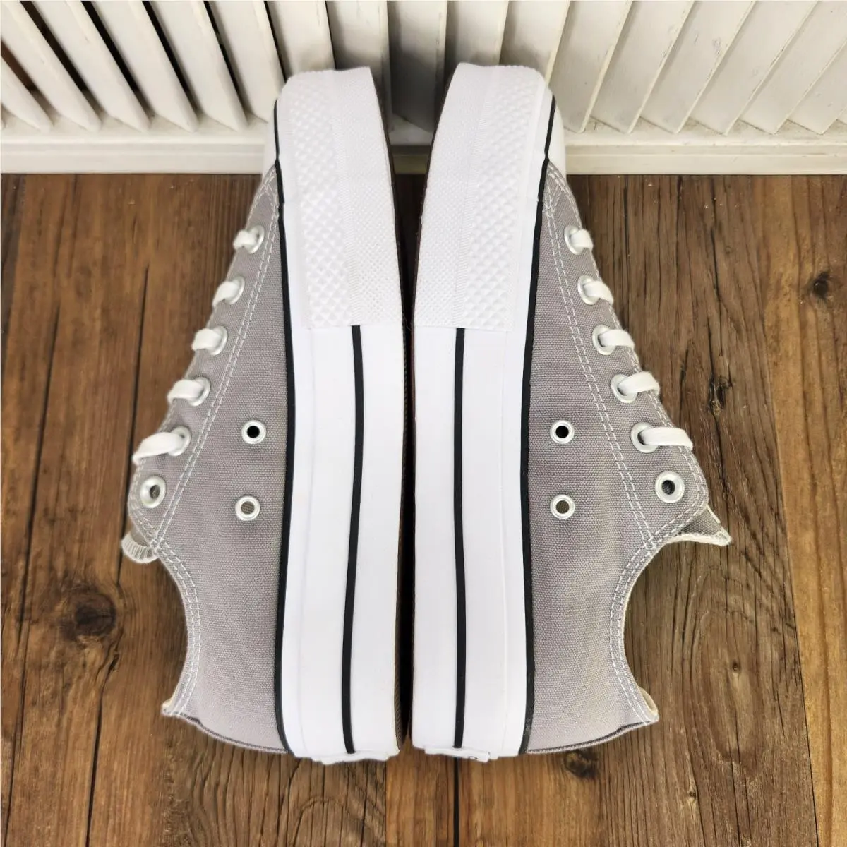 Converse shoes - Converse Chuck Taylor All Star Lift OX - A07573F - Gray 5