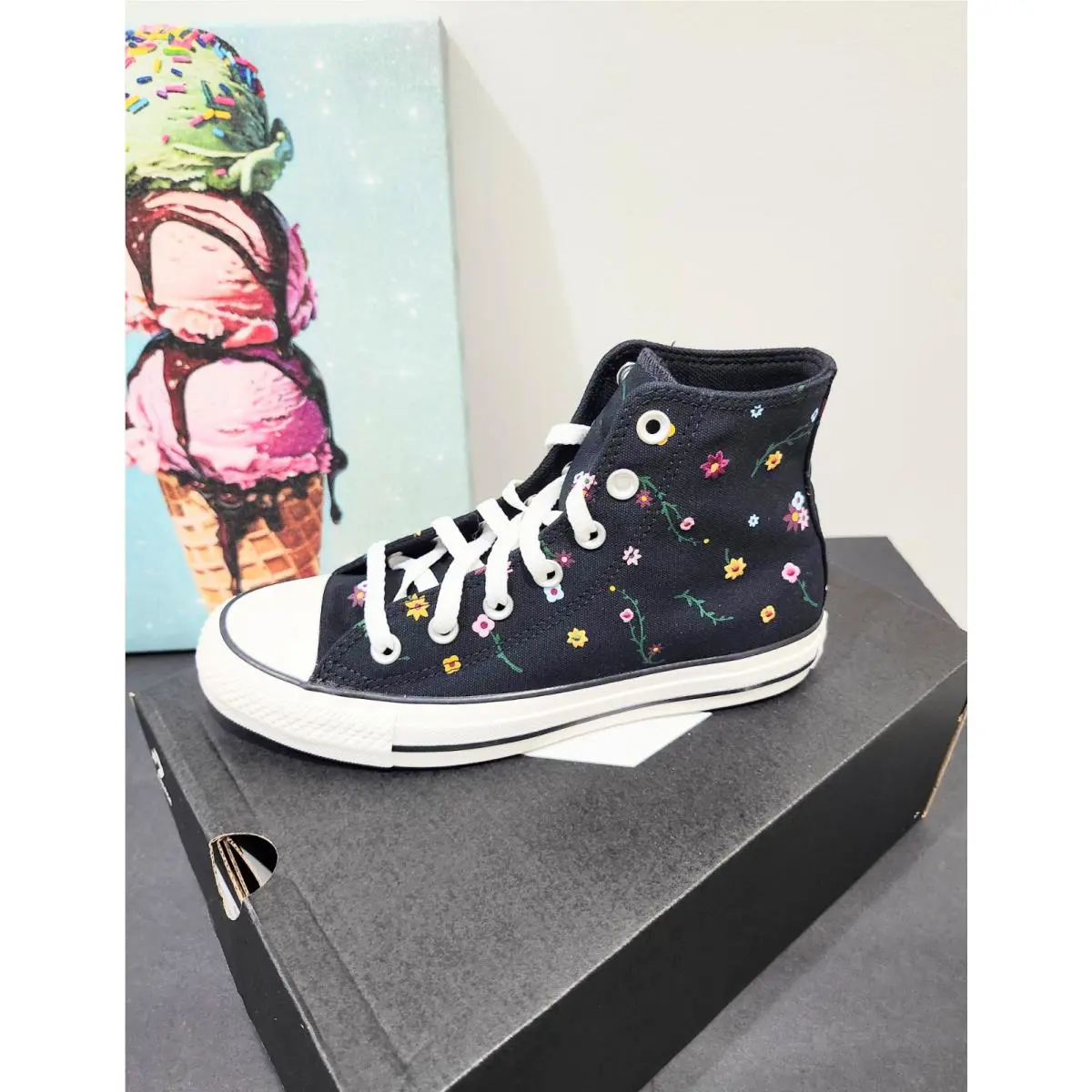 Converse shoes - Black 3