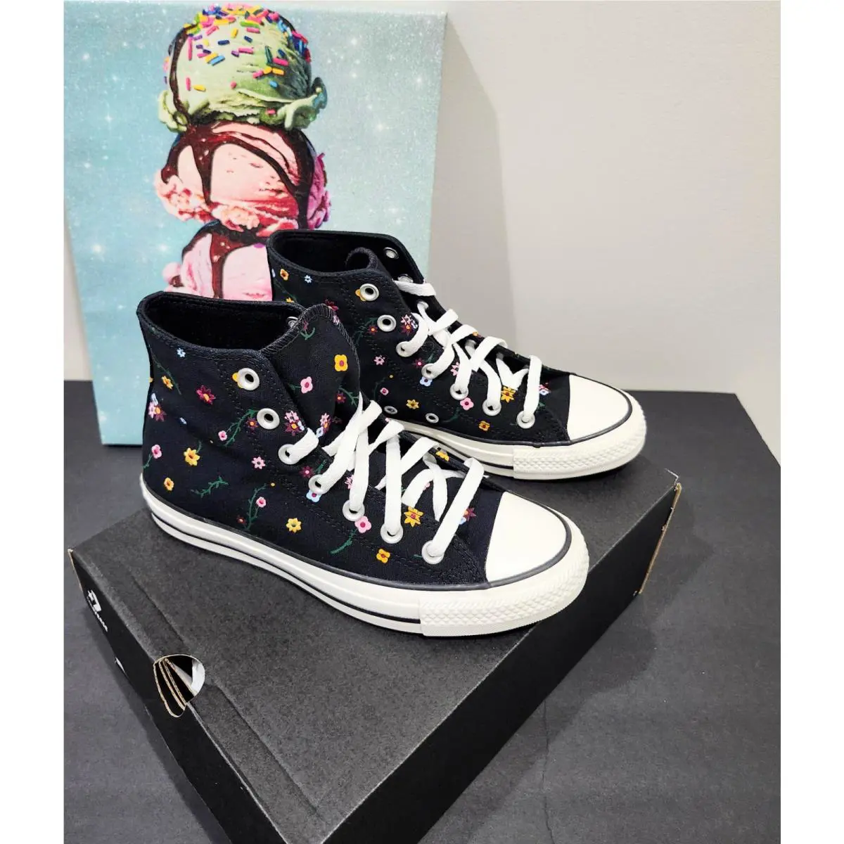 Converse shoes - Black 4