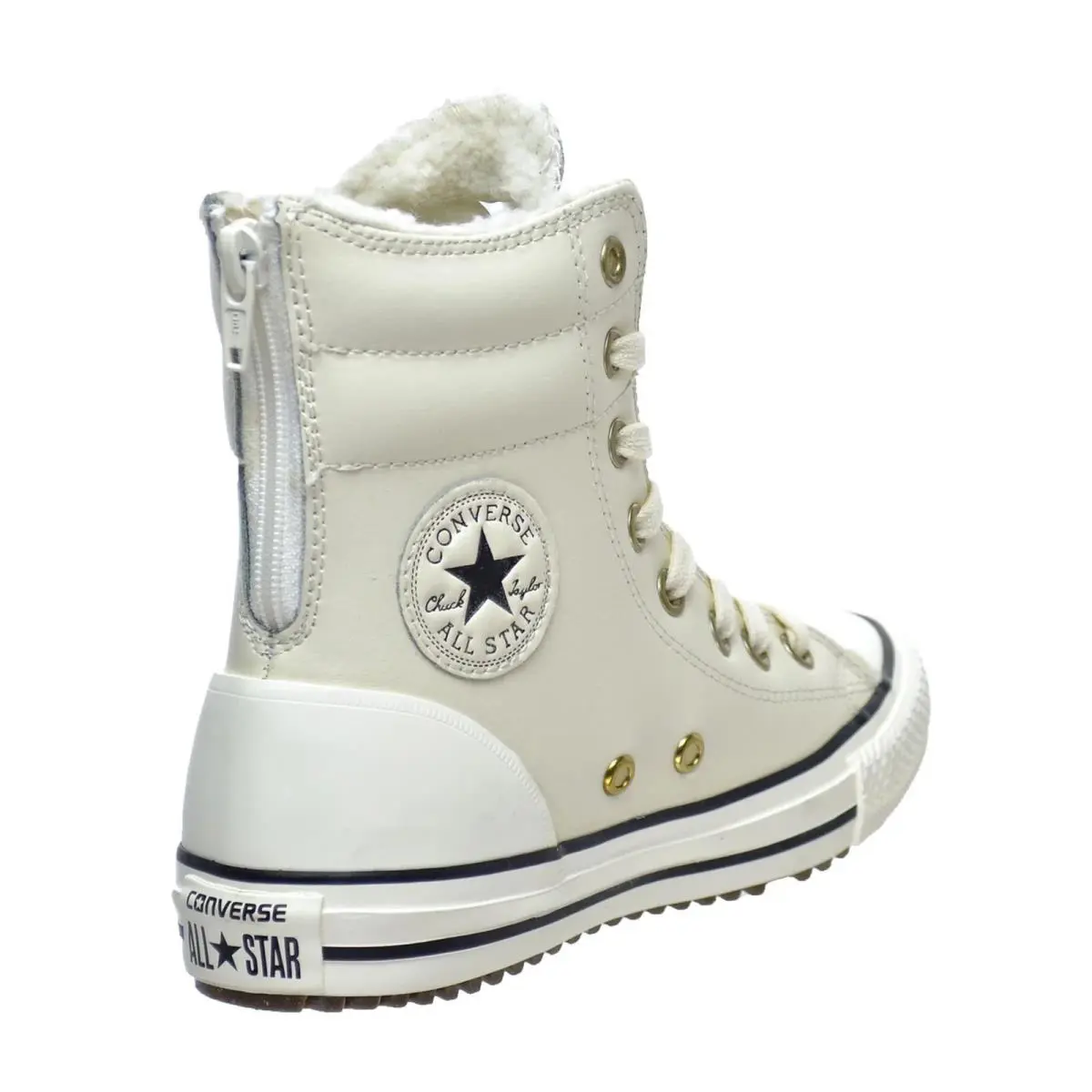 Converse shoes - Converse Chuck Taylor All Star Hi - Cream/Black -U35- 653389C 3