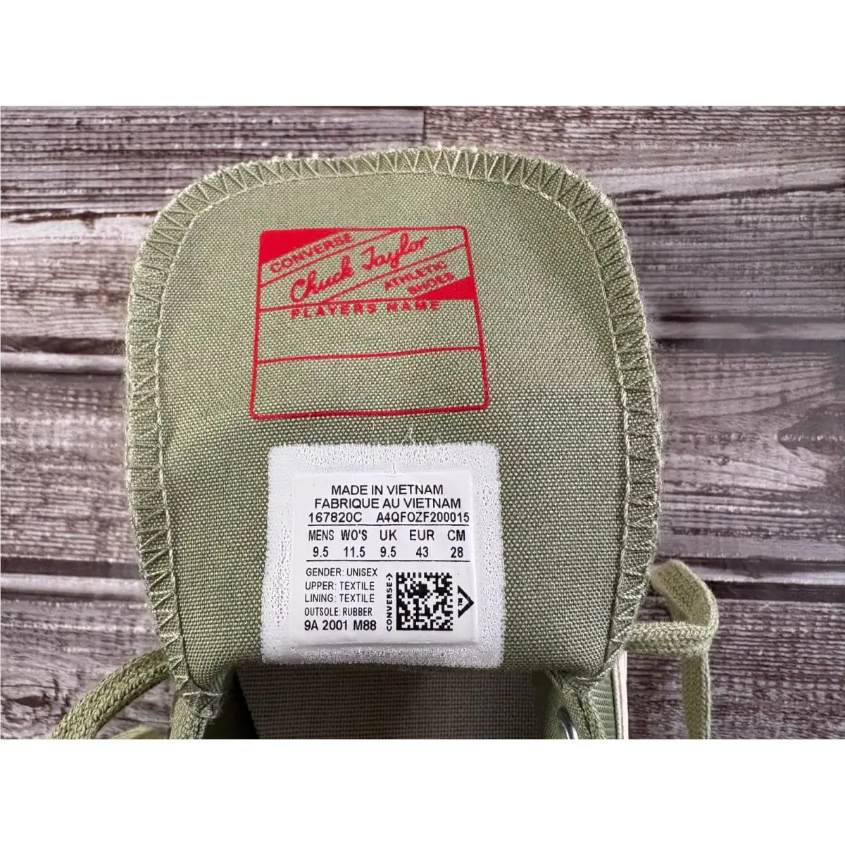 Converse shoes - Chuck 70 - Chuck - 167820C - Green 9