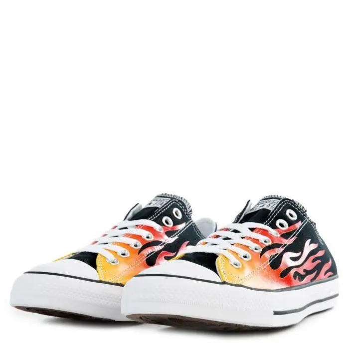 Converse shoes - Converse All Star - All Star - Black Fire Flame -U35- 166259F 4
