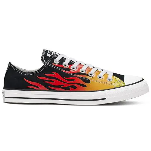 Converse shoes - Converse All Star - All Star - Black Fire Flame -U35- 166259F 2