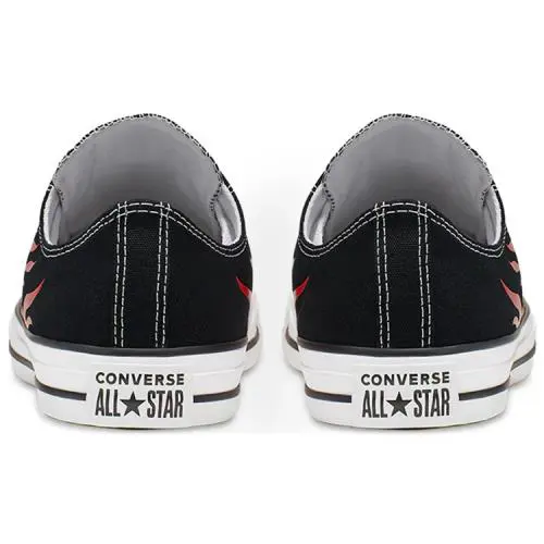 Converse shoes - Converse All Star - All Star - Black Fire Flame -U35- 166259F 7