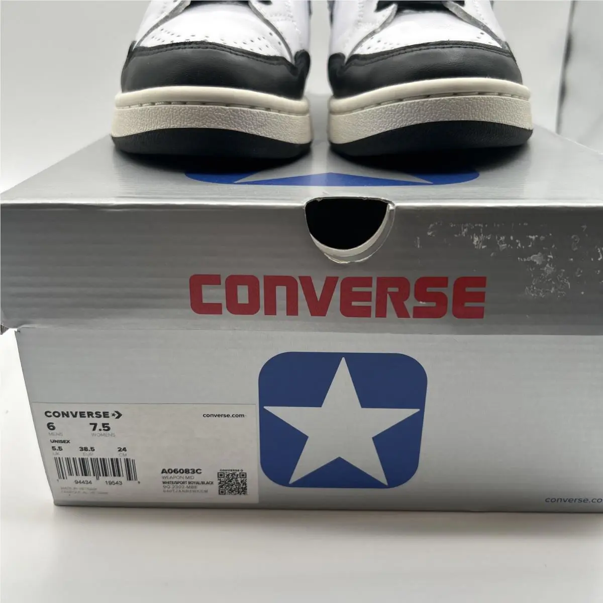 Converse shoes - Converse Fragt Design x Weapon High - AO6083C - White, Sport Royal, Black (UPC: 0194434195439) 15