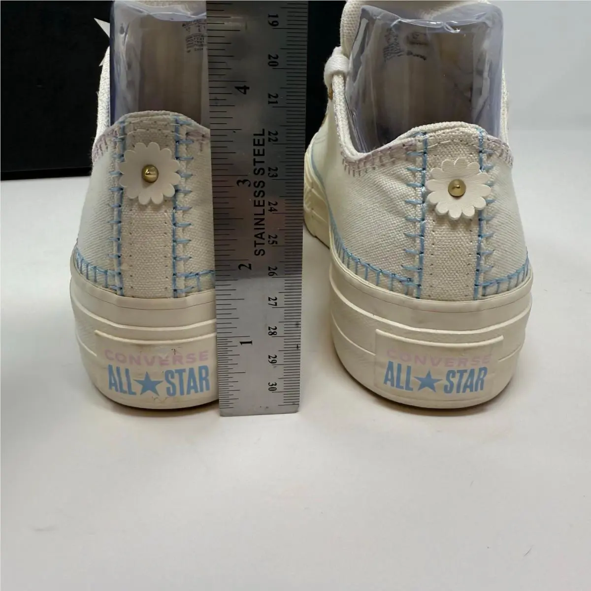 Converse shoes - Converse Chuck Taylor Lift OX - Cream 7