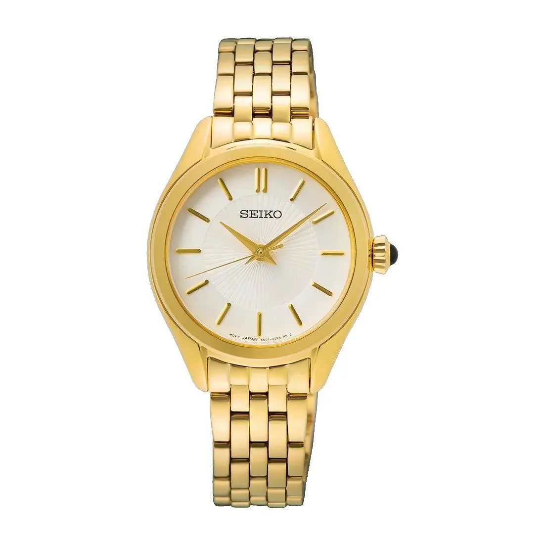 Seiko Ladies Quartz White Dial Watch - SUR538P1