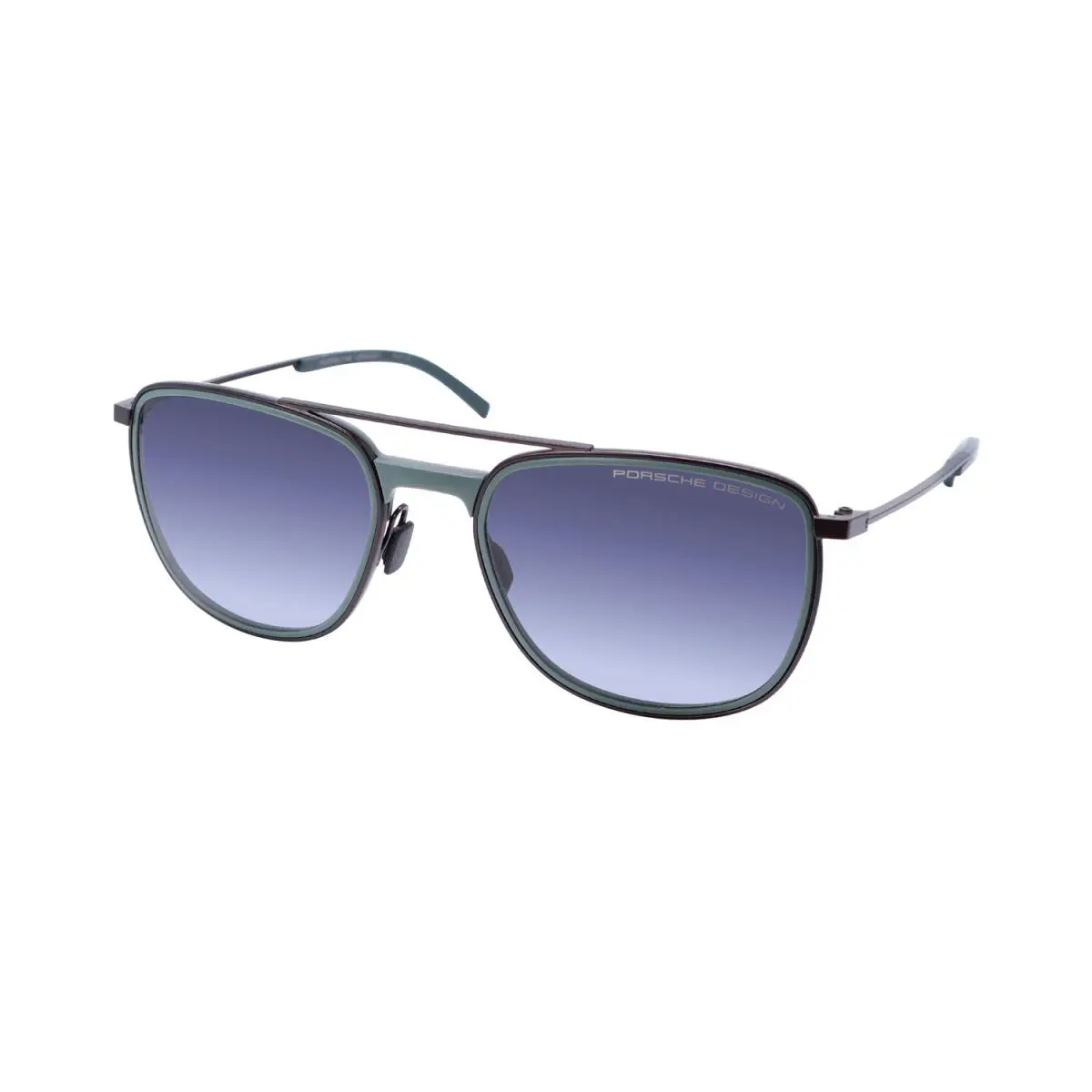 Design P8690 Premium Lenses Sunglasses Ideal For Driving Made IN Italy Brown / Green by Porsche
