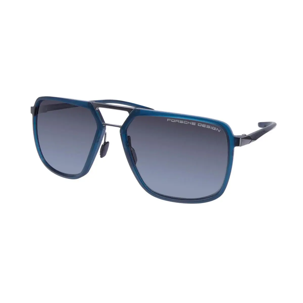 Design P8934 Sunglasses Mirrored Lenses UV Rays Protection For Men Blue / Gunmetal by Porsche