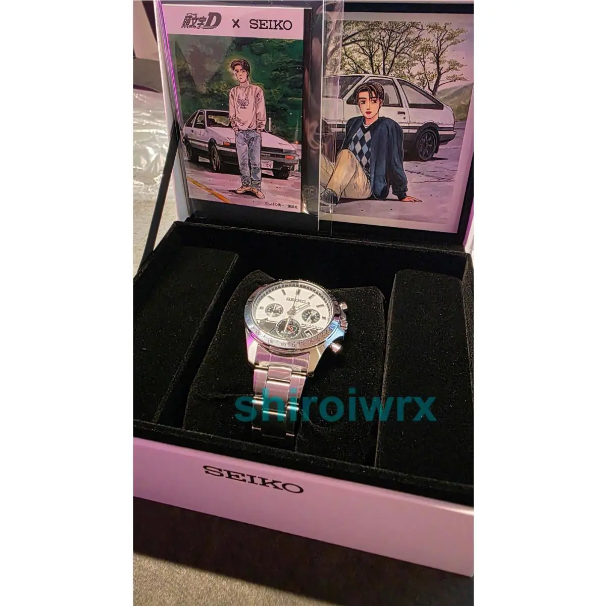 Seiko x Initial D Collaboration Watch Limited Edition of 1995 Japan
