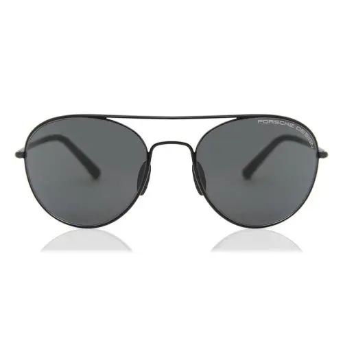 Porsche Design P8606 C Black Grey Aviator Designer Sunglasses 54-19-135