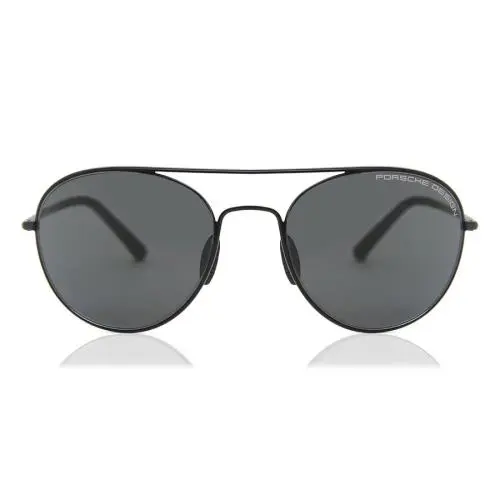 Design P8606 C Black Grey Aviator Designer Sunglasses 54-19-135 by Porsche
