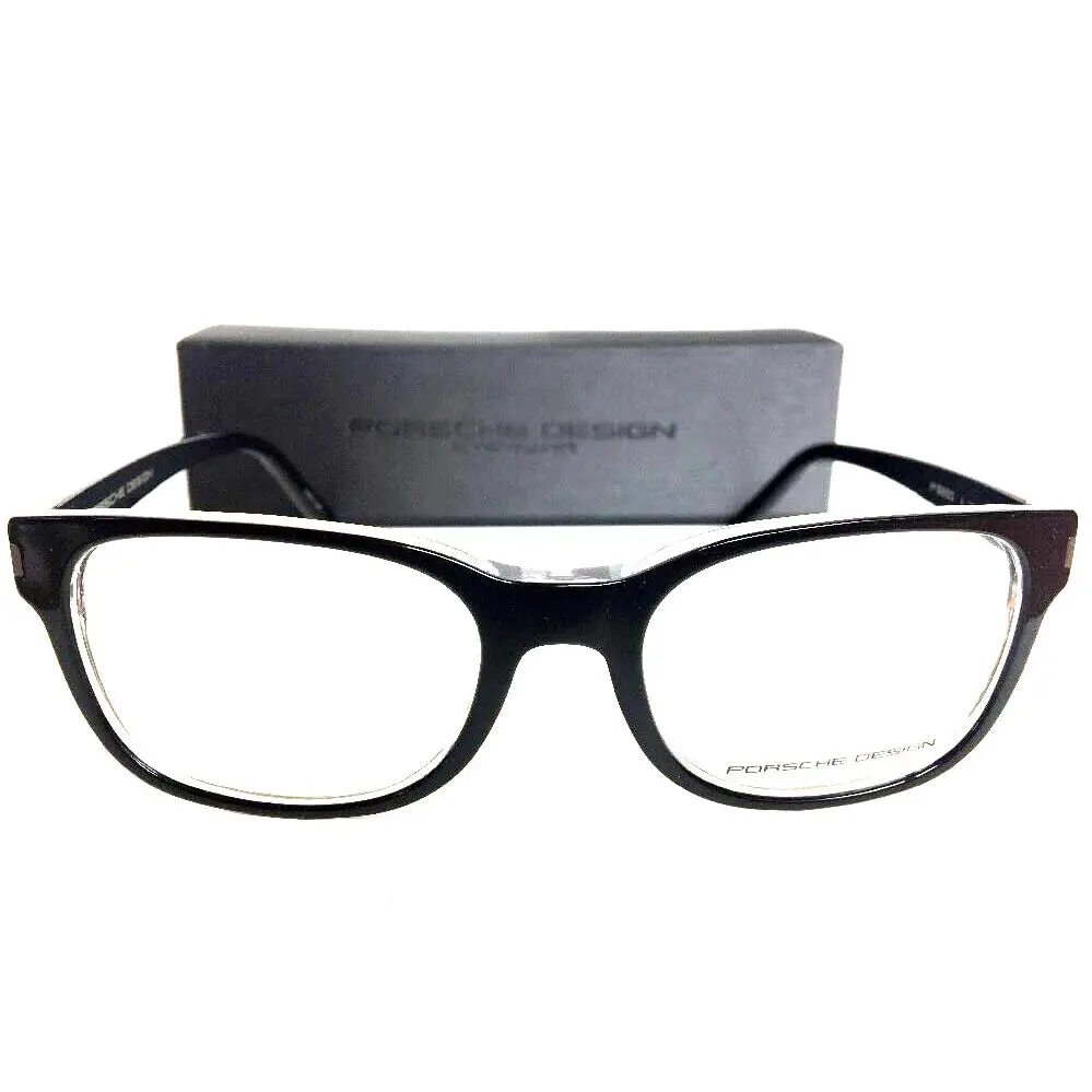 Porsche Design P 8250 A 53mm Rx Black Men’s Women’s Eyeglasses Frame Italy